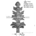 New style wrought steel leaf fitting design